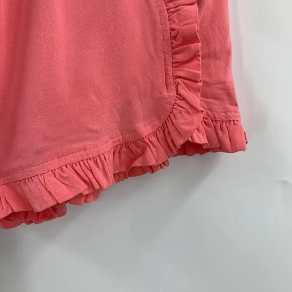 Tucker + Tate Kids' Ruffle Hem Cotton Shorts In Pink Strawberry Size 8 NWT - Picture 5 of 12